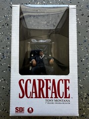 Scarface TONY MONTANA Throne 7″ Figure SD Toys