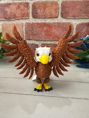 3D Printed Bald Eagle (Toonz Factory)