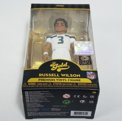 RUSSELL WILSON – Seattle Seahawks – CHASE Funko Gold Premium Vinyl 5″ Figure NEW