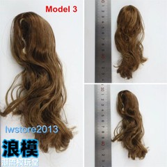 1/6 Artificial Hair Wig Cover For 12″ Female Phicen TBL JO Figure Head Body Toys