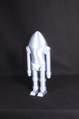 Earth vs the Flying Saucers Robot Figure Classic Sci-Fi Movie Collectible