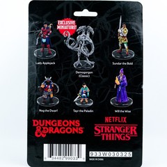 Stranger Things Dungeons & Dragons Heroes of Hellfire 6 Figure Set