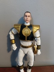 2018 Hasbro Power Rangers Lightning Collection White Ranger Figure