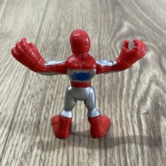 Playskool 2011 Heroes Marvel Super Hero Adventures Spider-man Red Silver Figure