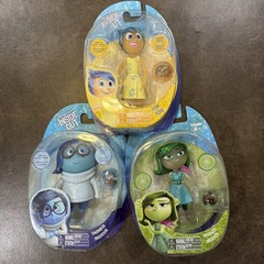 2015 Inside Out ~ Joy ~ Sadness ~ Disgust Action Figures Memory Ball Sphere New