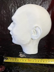 BEETLEJUICE 3D PRINT HEAD SCULPT 1:1 RATIO LIFE SIZE