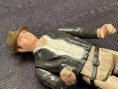 Indiana Jones Vintage 1982 Raiders Of The Lost Ark Kenner Figure Hong Kong *READ