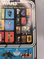 Vintage Star Wars Kenner 1978 Walrus Man 21 Back MOC Sealed. (Read)