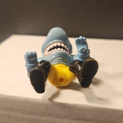 VTG 1994 Street Sharks 2″ Mini Figure Tiger Street Shark Toy