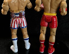 ROCKY vs DRAGO • RUSSIA FIGHT • ROCKY IV JAKKS FIGURES