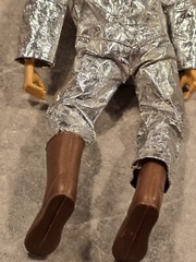 Vintage 1964 Hasbro GI JOE Astronaut Figure Space Suit Boots Under Clothes READ
