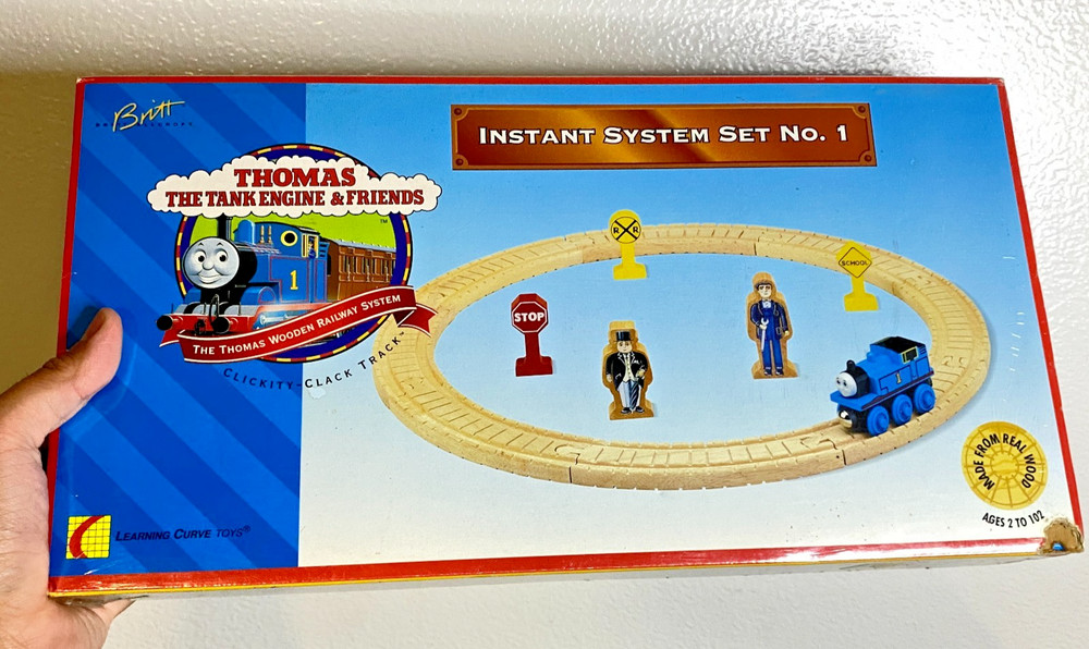 Britt Allcroft Thomas Tank Engine & Friends Wooden Instant System Set No 1