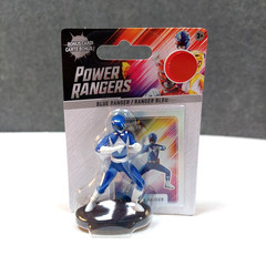 New Power Rangers Figures Mini Cake Toppers SET of 5 Red Blue Green Black Pink
