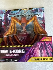 MonsterVerse ION DRAGON & TITANUS SCYLLA 6″ Action Figure Godzilla Monarch