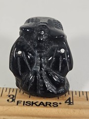 1″ Black Toothless How To Train Your Dragon Figure Talisman Token Obsidian 25g