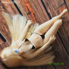 LDDOLL 25S 1:6 Soft Red Girl 25cm Female Action Figure Body 12inch model doll