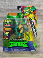 Rise Of The Teenage Mutant Ninja Turtles Battle Shell Michelangelo SEALED B1