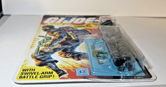 GI Joe Firefly 1983 v1 *RECARD ON REPRO CARD, NOT MOC!* Cobra Near Mint!