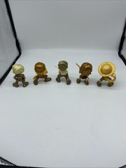 One Piece Netflix Live Action Gold Mini Figure Set Luffy Zoro Nami Usopp Sanji