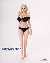 LDDOLL 29XL 1/6 Light Pink Seamless Silicone Body Doll Fit Female KT Head Toys