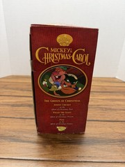 Mickey’s Christmas Carol Ghosts Action Figures 3 Pack Disney 2003 Decor RARE