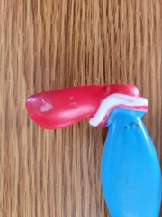 Larry Harmon’s Bozo The Clown 1987 Bendable Rubber 6″ Tall Toy Figure by Jesco –