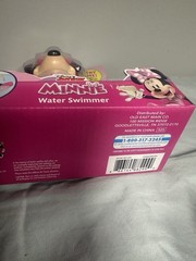 Minnie Mouse Water Swimmer Bath Toy Wind Up And Swim Disney Junior NEW