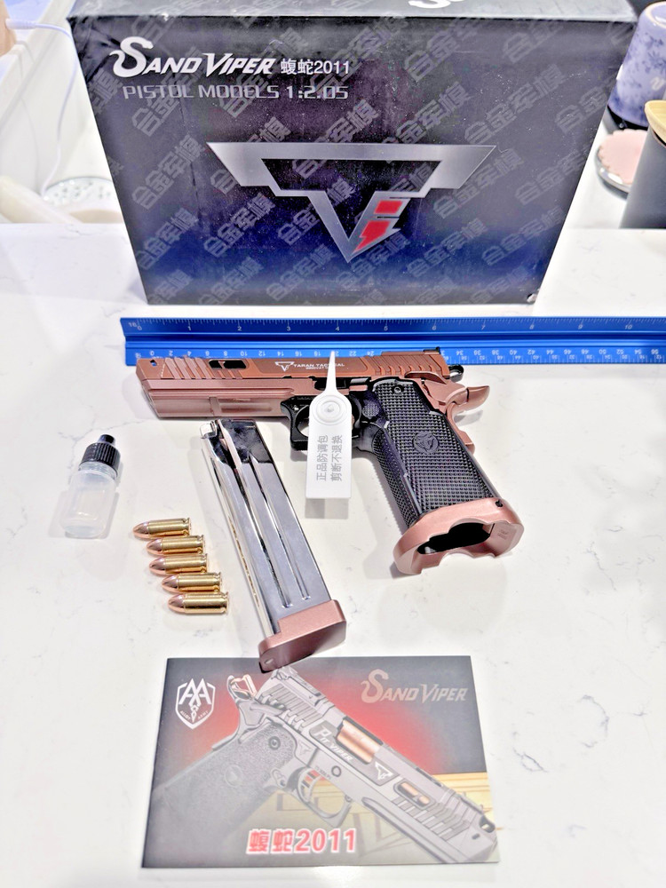 TTI Sand Viper 1:1.5 metal gun Tarun Tactical John Wick toy pistol Collectible