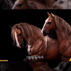 FishToys D20Studio HY010-16 Horse 1/12 Action Figure Simulation Model Kit Gifts