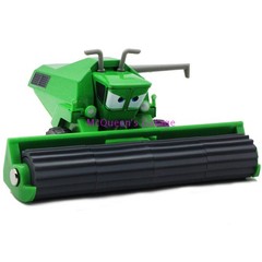 Disney Pixar Cars Orange Green Frank Harvester Cow Tractor Alloy Toy Model Gifts