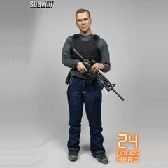 SUBWAY 24 Hours Jack Bauer 12in Action Figure Doll Collection Model