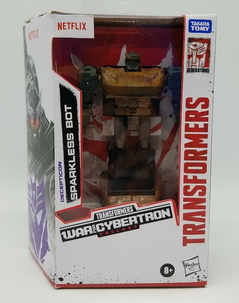Hasbro F0986 Transformers War For Cybertron Trilogy Decepticon Sparkless Bot NIB