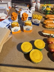 Mini Brand Lot of 69 Fast Food White Castle Hard Rock Subway Sonic Hardees Carls