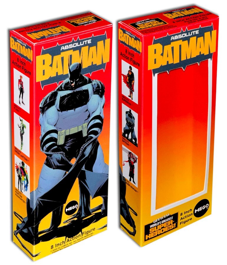 BATMAN (Absolute) BOX for 8″ Mego Action Figure (BOX ONLY!)