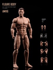 USA ANT 1/12 Male Action Figure Body Model 6in Flexible Muscular Strong Soldier