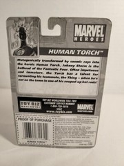 ToyBiz Marvel Heroes Miniature Poseable Action Figures Human Torch 2005