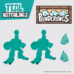 Plunderlings TEAL Hatchling Crate Figure Add-Ons Teel Ace Skiff