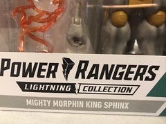 Power Rangers LIGHTNING COLLECTION Pumpkin Rapper & King Sphinx New IN BOXES