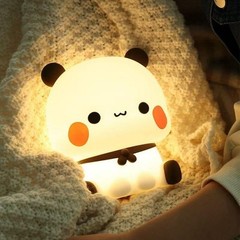 MITAO Panda Couple Bubu and Dudu Night Light Deco Art Toy Couple Gift