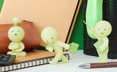 Smiski Glow in the Dark Work Series Blind Box Mini Figure Random 1pc