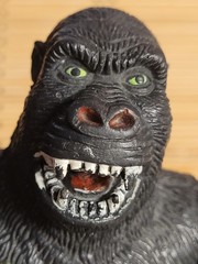 Imperial Dinosaur Toys King Kong vs Godzilla Diplodocus Figure Lot 1985 Vintage