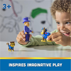 Chase & Humdinger Figures Set, Kids Toys for Boys and Girls Ages 3 and Up