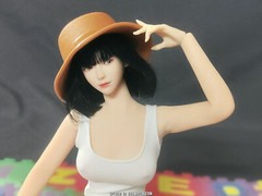 US 1:6 Pale Skin Medium Breast Female Makeup Seamless Figure Body With detail