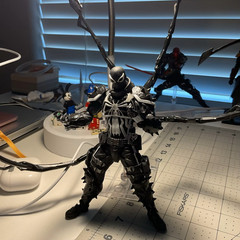 2024 Agent Venom Action Figure Anime Figurine Movable Collection Model Toy Gfit.
