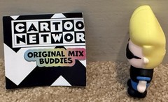 2026 JOHNNY BRAVO 2” Cartoon Network Original Mix Buddies Johnny Bravo Toy