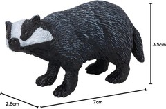 MOJO – Badger Hand-Painted Toy Figure British Woodland Collection True to