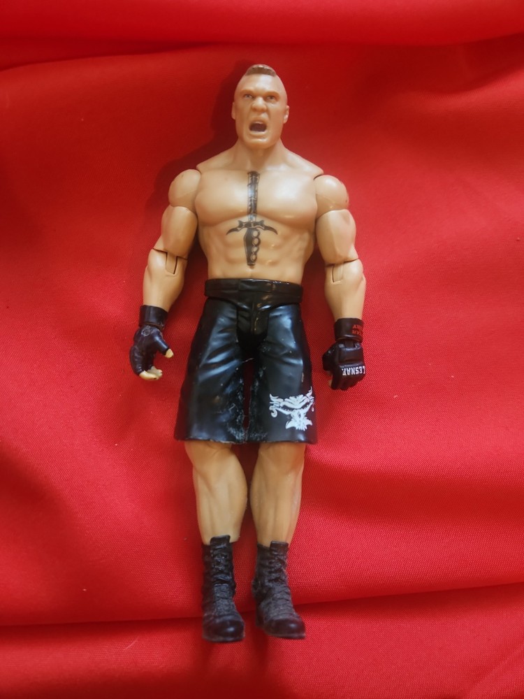 Mattel WWE Brock Lesnar Action Figure Wrestling Rare 2012 Battle Pack Season 30
