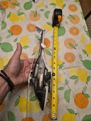 ERTL Toys 1984 Large Die Cast 15″ Helicopter – Airwolf SEE PHOTOS Rare