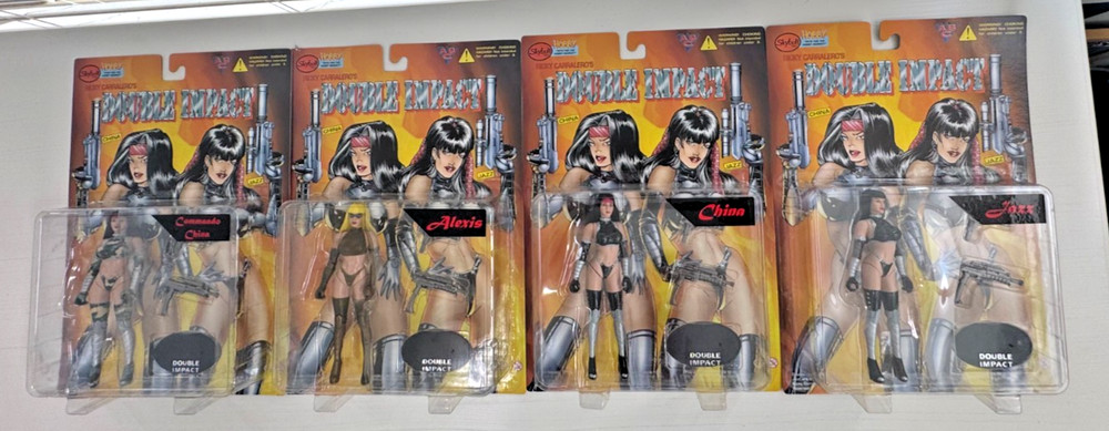 Skybolt Toyz Double Impact Action Figure Lot * China * Jazz * Alexis * Variant