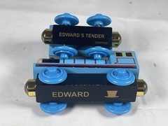 Thomas & Friends Wooden Train Tank Engine Edward Railway Gold Mags